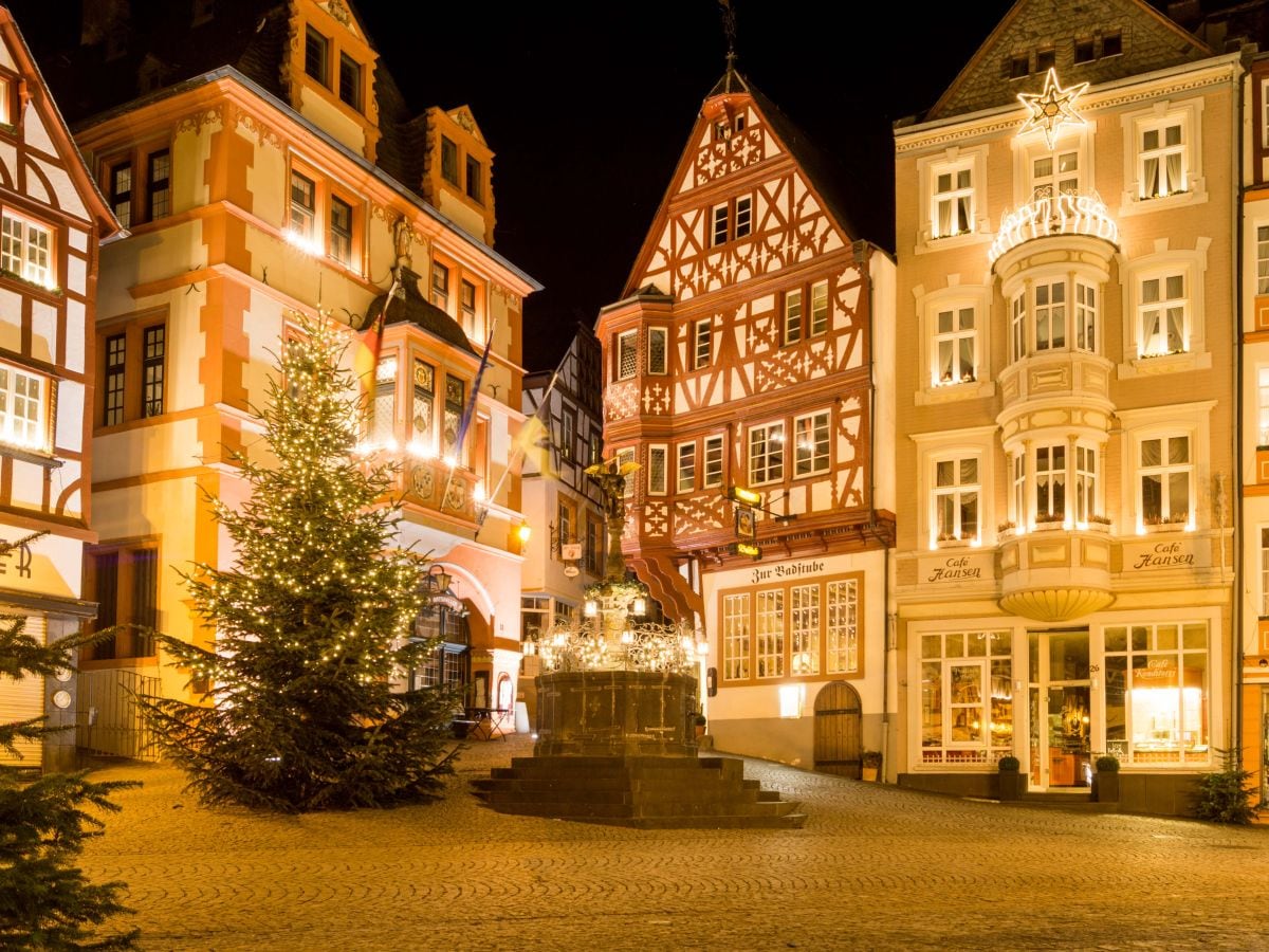 Bernkastel Innenstadt zur Weihnachtszeit