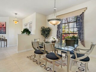 dining area of the holiday home in Cape Coral, FL