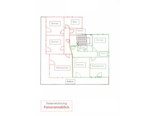Ferienwohnung Lüsen Grundriss 6