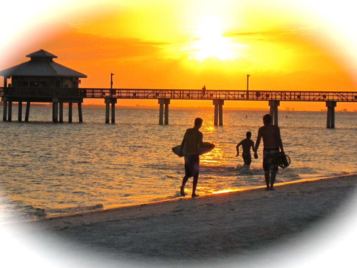 Fort Myers Beach 35 Minuten entfernt.