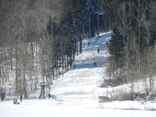 Skiabfahrtpiste bei Gudhjem