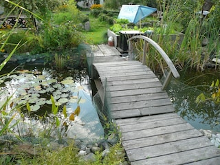 Garten - Fischteichbrücke