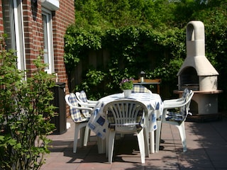 Terrasse mit Grill