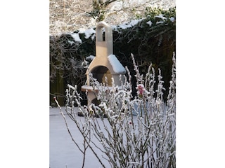 Terrasse im Winter