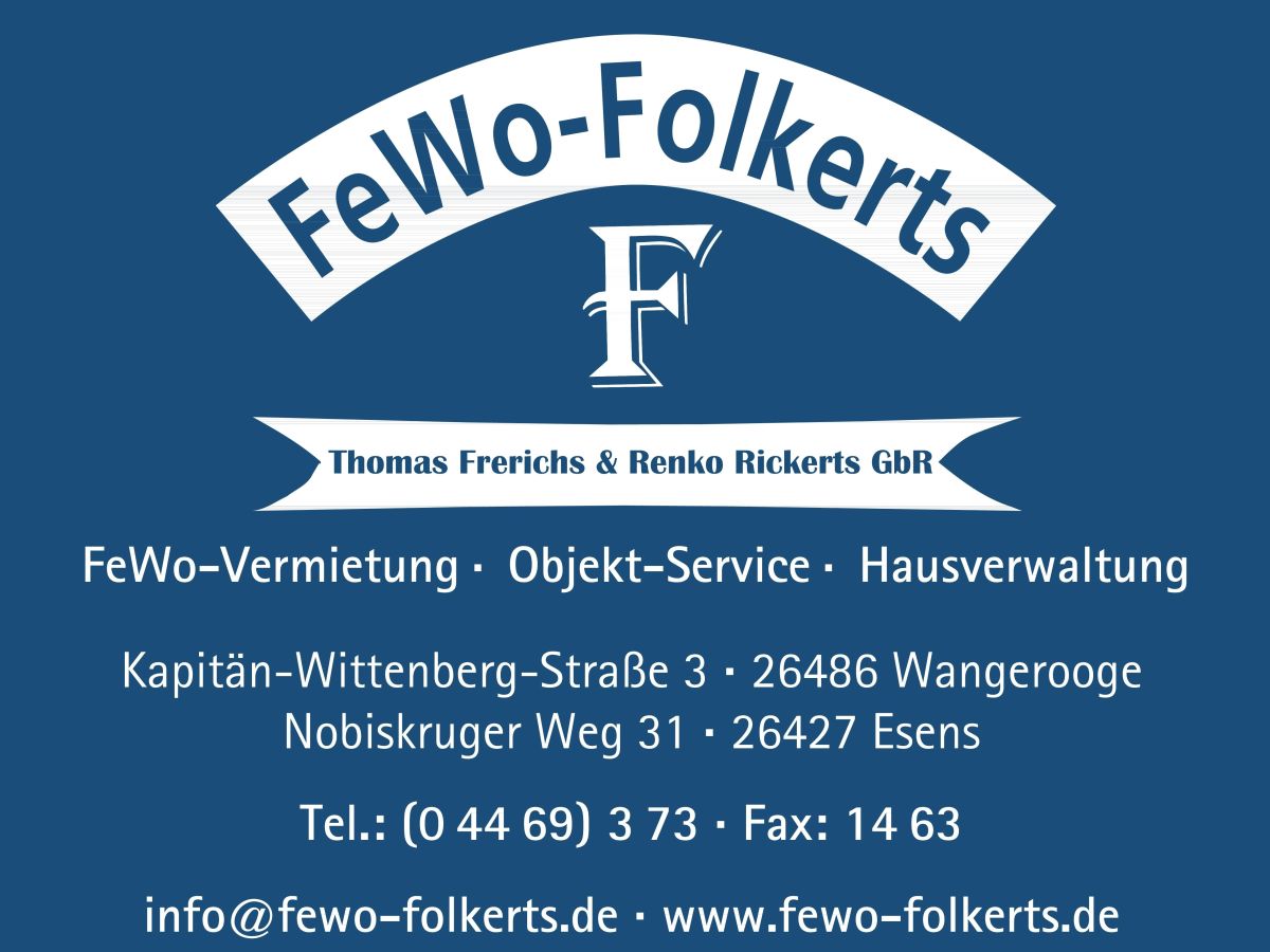 Ferienwohnung Haus Poseidon Whg 5 4 Wangerooge Firma Fewo