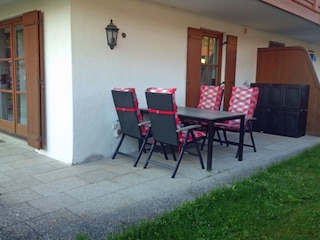 überdachte Terrasse