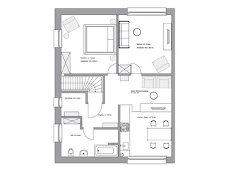 Appartamento per vacanze Wangels & Weißenhäuser Strand Pianta del piano 21