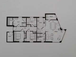 Casa de vacaciones Neukirchen bei Quern Plano de planta 7