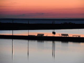 Sonnenuntergang in der Lagune