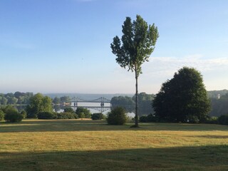 View from the Babelsberg Park to the Glienick Bridge