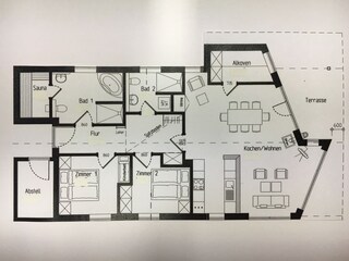 Casa de vacaciones Neukirchen bei Quern Plano de planta 7
