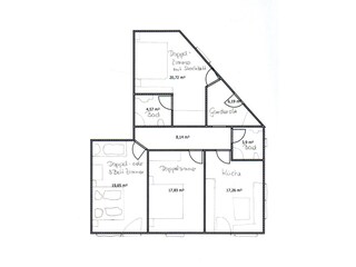 Appartamento per vacanze Zellberg Pianta del piano 24