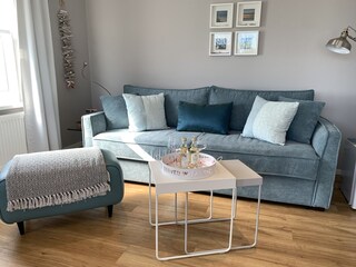 gemütliches Schlafsofa