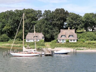 Fahrt auf der Schlei zur Mündung