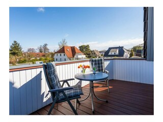 Balkon in Südlage