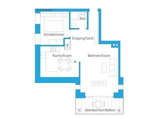 Ferienwohnung Oberaudorf Grundriss 12