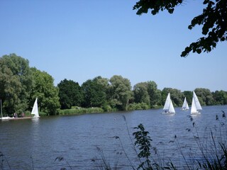 Segeln auf dem Emssee