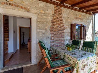 Casa de vacaciones Funtana Grabación al aire libre 3