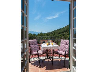 Balkon mit Meerblick