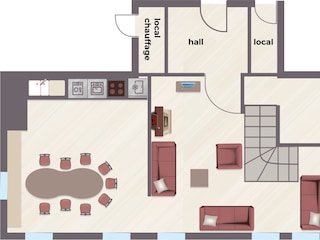 Berghütte Châtel Grundriss 33