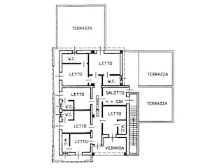 Bed & Breakfast Uggiano la Chiesa Grondplan 23