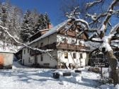 Das Ferienhaus im Winter