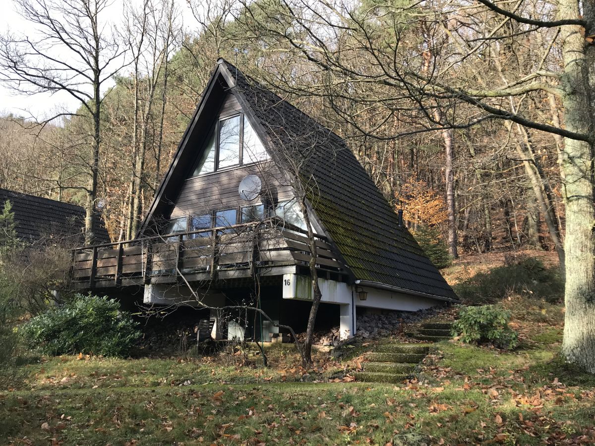 The little Witch's House in the Palatinate region (autumn).