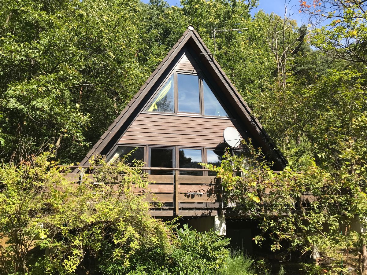 The little Witch's House in the Palatinate region (summer).