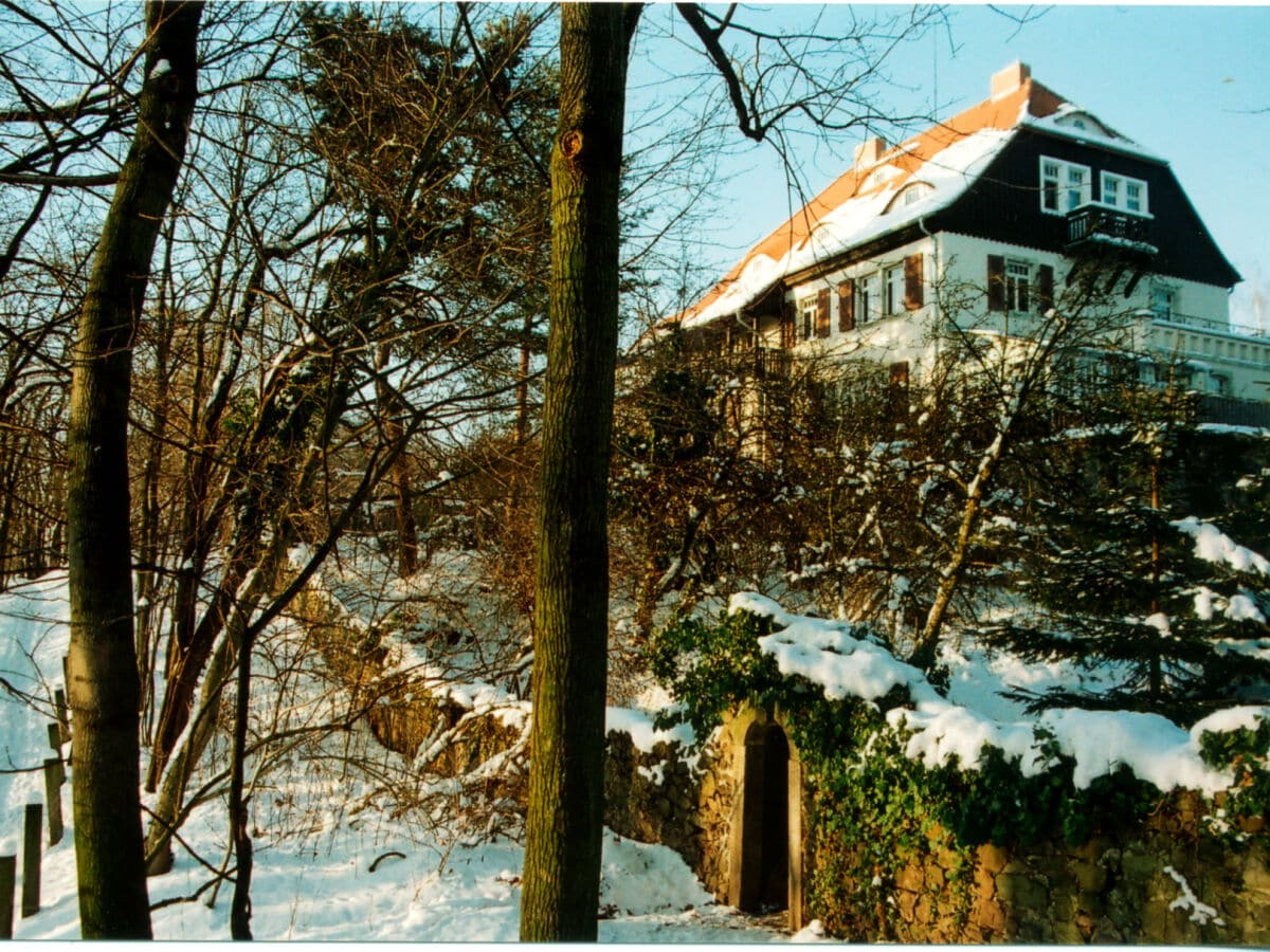 Haus im Winter