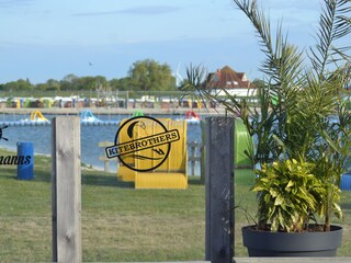 Nordseelagune Salzwasserschwimmbad ca. 1km entfernt