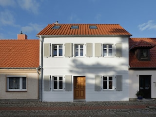 Frontansicht des Hauses