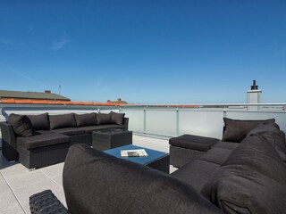 grosse Dachterrasse