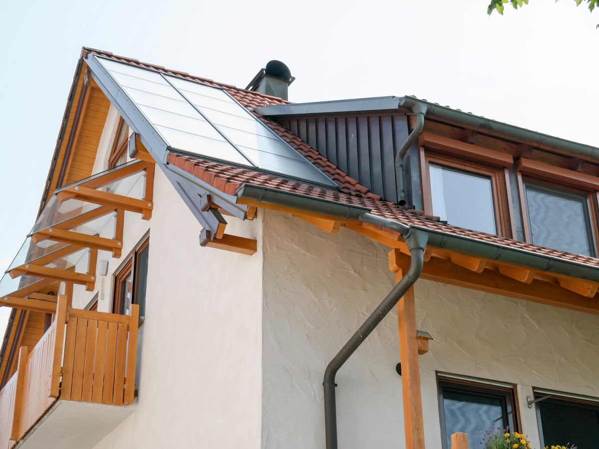 Ato apartment on the second floor and attic