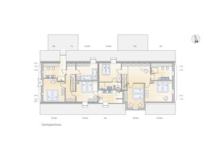 Huus Uelvesbüll Dachgeschoß