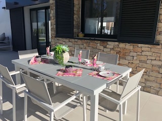 Überdachte Terrasse