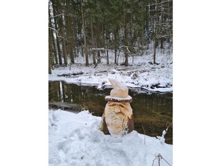 Wanderweg am Feriendorf Schwarzholz