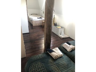 Schlafzimmer Ost - 3x 1 Einzelbett