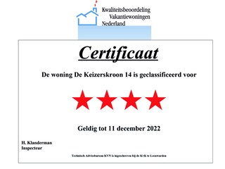 Vier-Sterne-Unterkunft