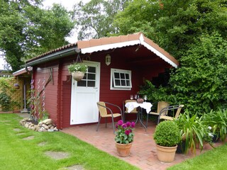 Gartenterrasse für Gäste