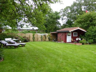 Gartenliegen für Gäste