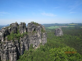 Die Felsenwelt des Elbsandsteingebirges