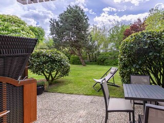 Gartenterrasse nach Südwesten