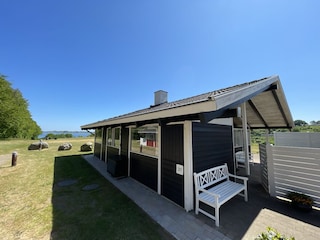 Parkplatz finden Sie an der rechten Hausseite