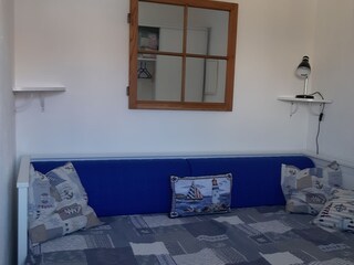 Schlafzimmer Erdgeschoss 160*200 zwei Schlafplätze