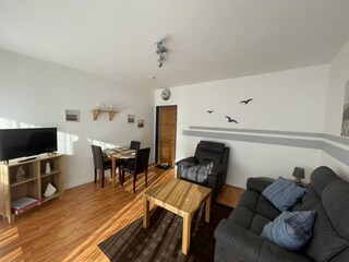 Wohnzimmer mit Sitzecke