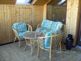 Loggia  Sitzecke