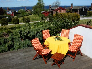 Südterrasse mit Meerblick