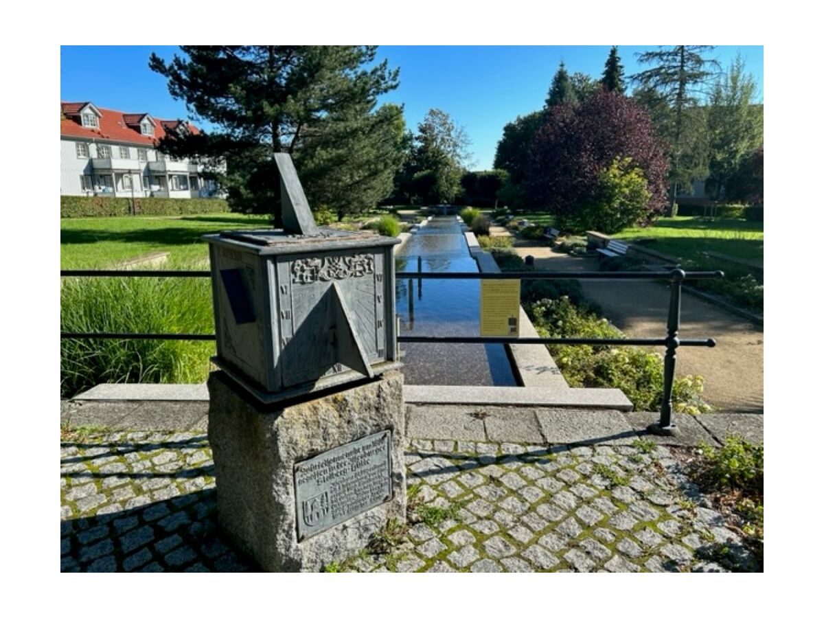 Sonnenuhr im Zentrum Ilsenburg