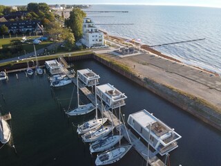 Nur einen Steinwurf vom Strand entfernt ...