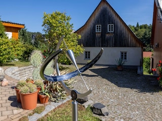 Ferienhaus von oben gesehen